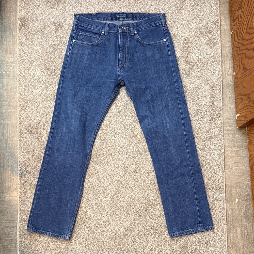 Patagonia Men's Straight Blue Jeans